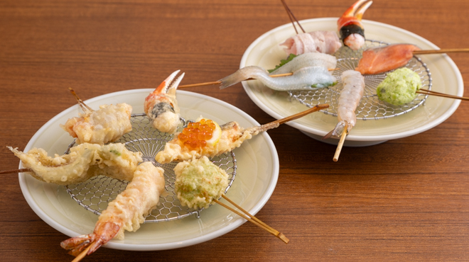 Tempura Kushi To Mabushi Meshi Hageten - メイン写真: