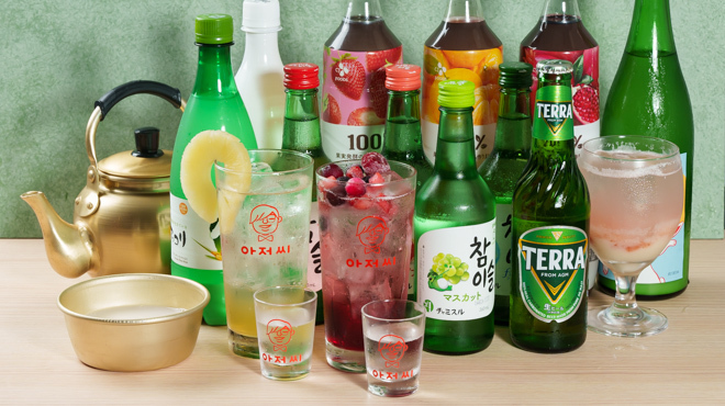 アジョシ - メイン写真:ドリンク(集)