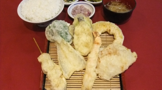 だるまの天ぷら定食 - 料理写真:ミックス定食