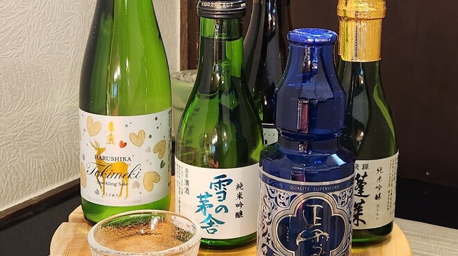 名鉄菜館 - ドリンク写真:日本酒各種
