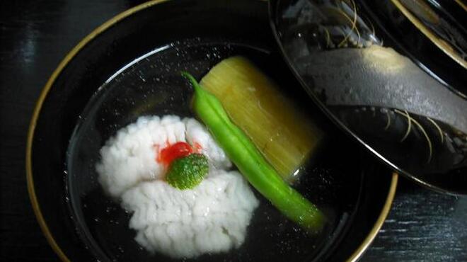 割烹竹万 - 料理写真:鱧のお椀