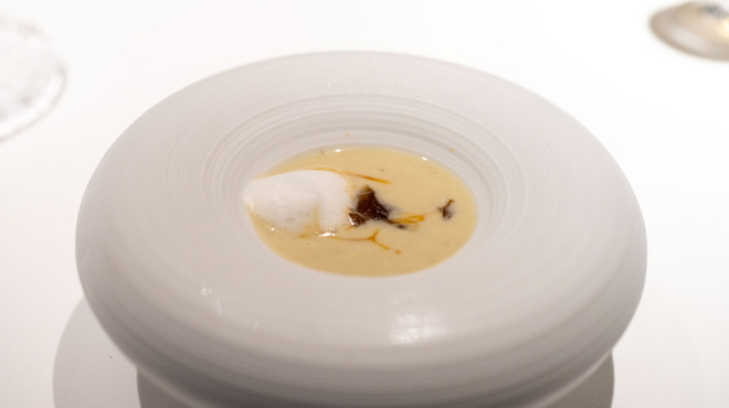 ウラノ - 料理写真:2023.9 和栗のヴィシソワーズ キャラメル風味