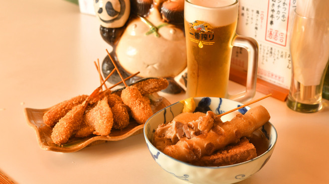 Kushikatsu Oden Ajino Tanukiya - メイン写真: