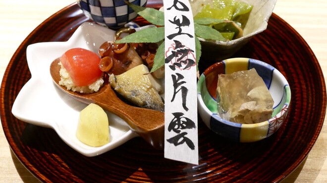 草庵　田なか - 料理写真: