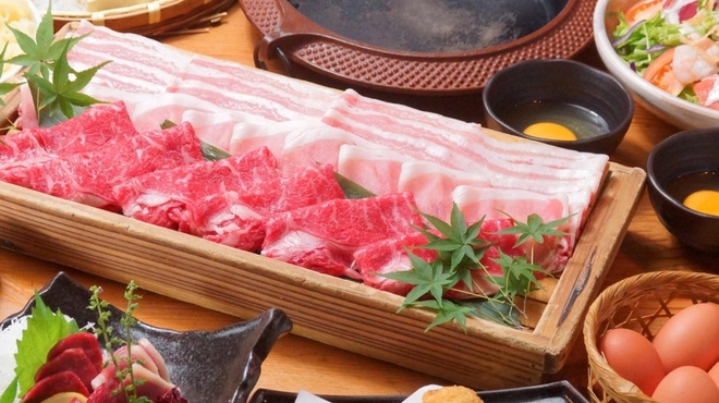 Kurobuta Shabu Shabu Shimadu - 料理写真:大変お得な宴会コース！