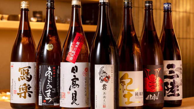 Sushi Mukau - ドリンク写真:日本酒