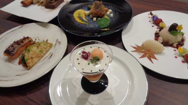 シェ松尾 - 料理写真:季節のコース秋