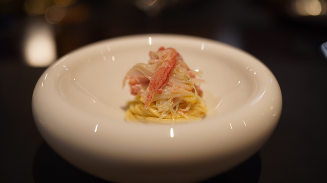 エノテカ・ラ・リコルマ - 料理写真:ズワイガニの冷製パスタ