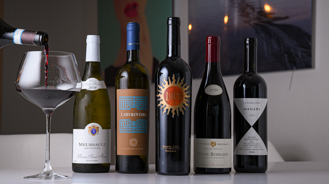 LA TAVOLA DI ADORO - メイン写真:ワイン集合