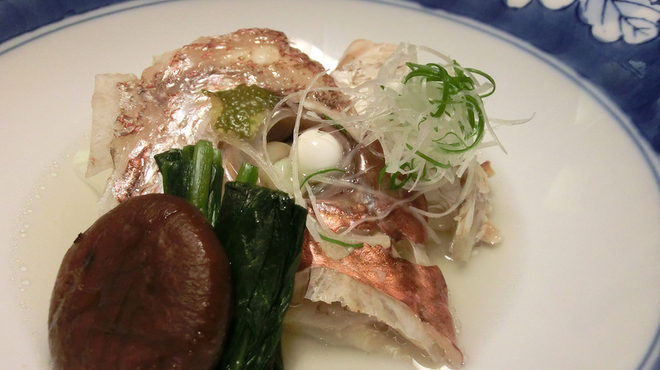 日本料理 一扇 - 料理写真:鯛のちり蒸し
