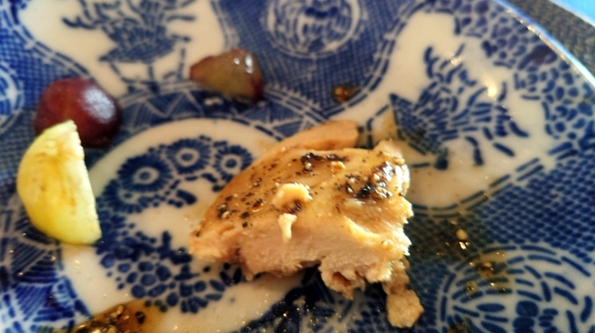 ル・トア・ド・パリ - 料理写真:フォアグラはほぼ完全に火が通ってた