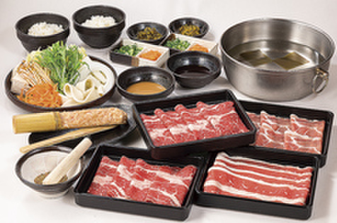 Shabu shabu don tei - 料理写真: