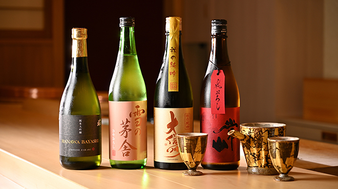 なかや寿司 - ドリンク写真:日本酒