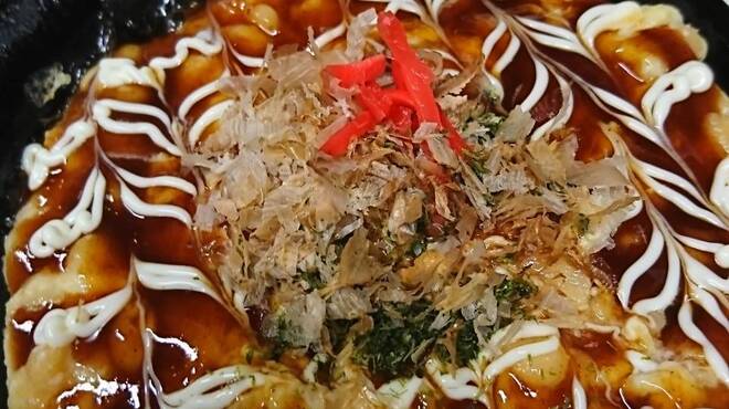 きんちゃん家 - 料理写真:とろたま　お好み焼き味