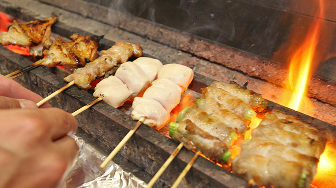 炭火焼鳥あずま - 料理写真:店長の焼き加減は抜群！