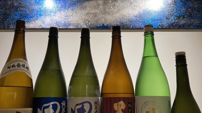 寿司処 京都 宙 - ドリンク写真:この他にも日本酒、焼酎あります。
