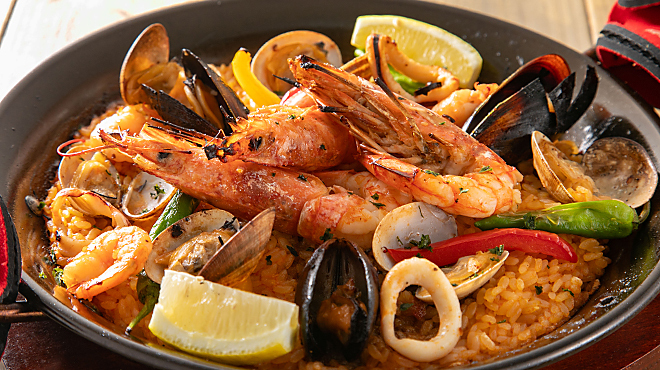 Gokan Spanish+Italian - 料理写真:パエリア