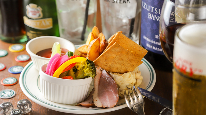 マロリーポークステーキ - 料理写真:センベロセット