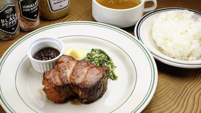 マロリーポークステーキ - メイン写真: