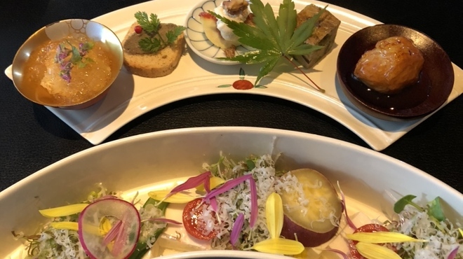 アシェット・ド・マコ - 料理写真:前菜
