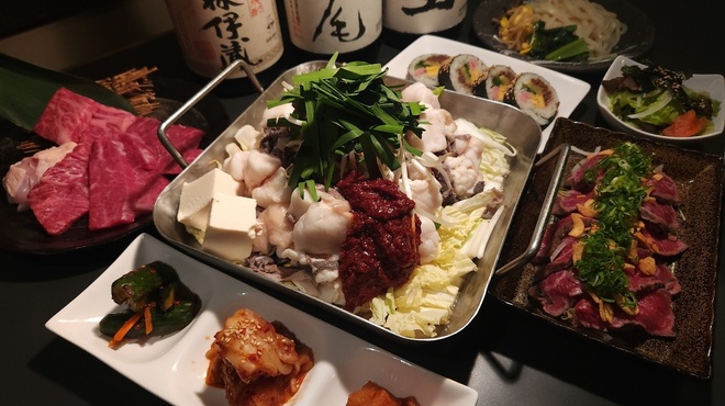 Yakiniku Tecchan Nabe Ginemi - 料理写真: