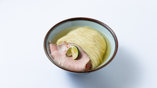 金沢濃厚煮干豚骨 伊乃心 - 料理写真:淡麗昆布水つけ麺