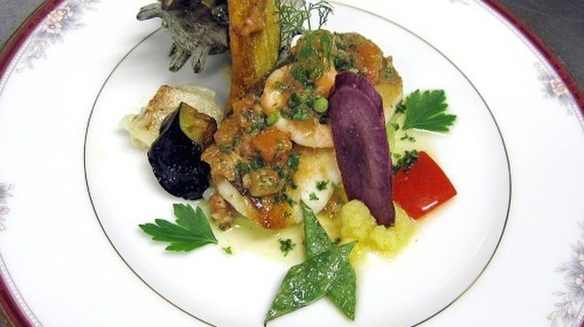 フランス料理 レストラン大澤 - 料理写真:漁師さん直送の魚