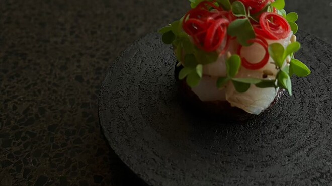 Ukiyo - 料理写真:甘海老のタルト