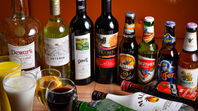 インド料理 SURYA - メイン写真:アルコール