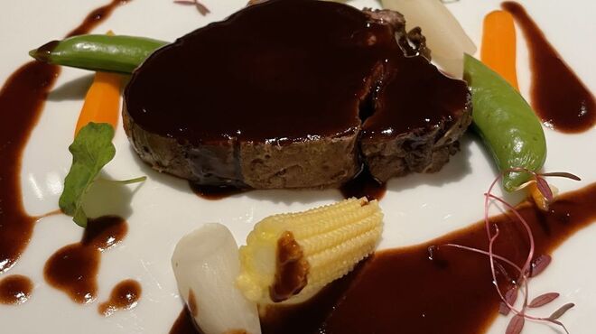 ロテルド比叡 - 料理写真:牛フィレ肉のポワレ