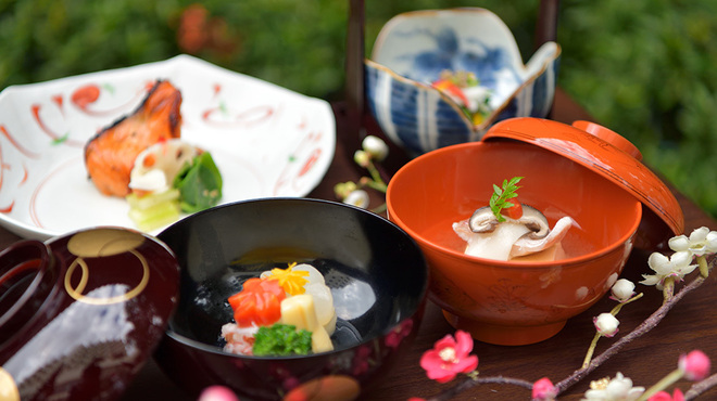 真南風 - 料理写真:花見会席