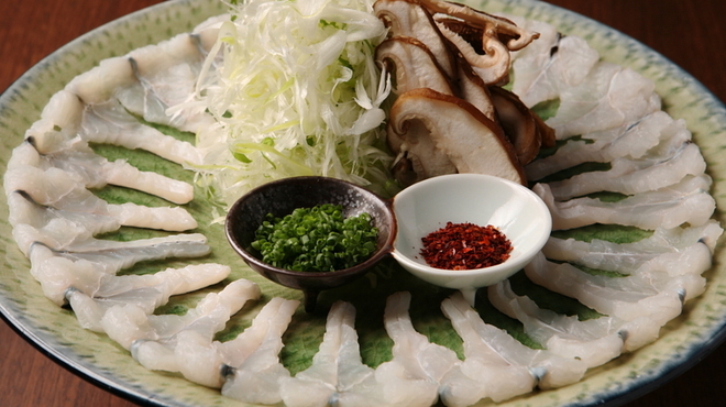 上関芸陽 - 料理写真:はもしゃぶ　6月～9月