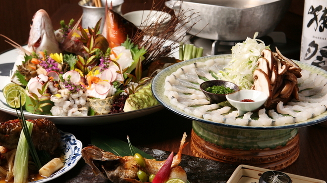 上関芸陽 - 料理写真:はもしゃぶ料理　6月～9月まで