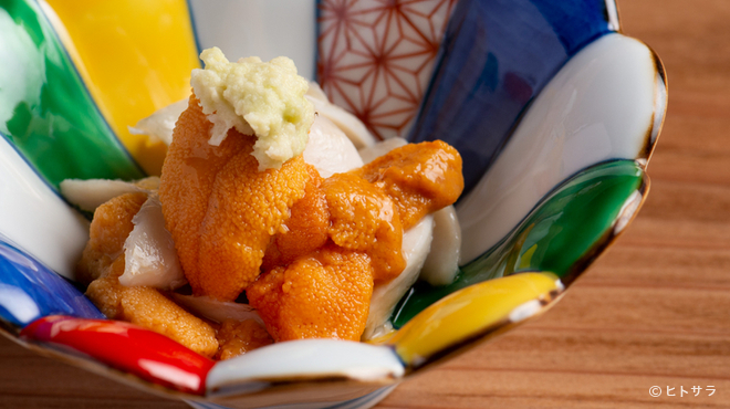 いでの上料理店 - 料理写真:しっとりした食感と奥深い味わいにうなる『ふぐのコンフィ』