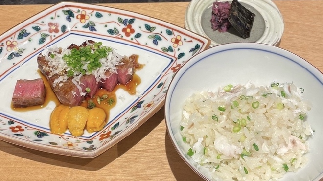 鷹庵 - 料理写真:御食事