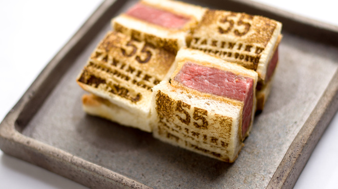 YAKINIKU FIFTY-FIVE TOKYO 恵比寿店 - 料理写真:55フィレカツサンド※事前予約制