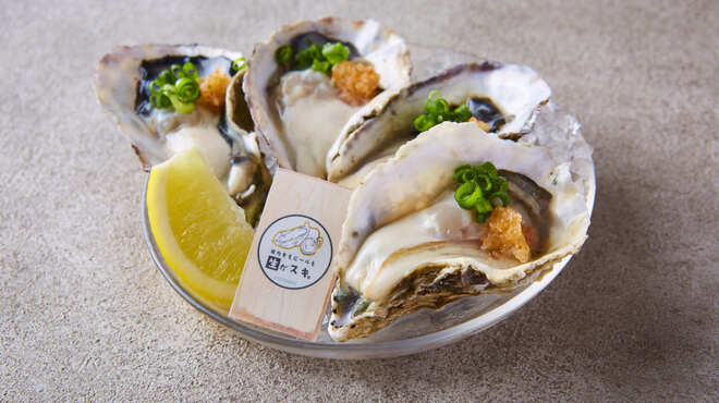 カキもビールも生がスキ - メイン写真: