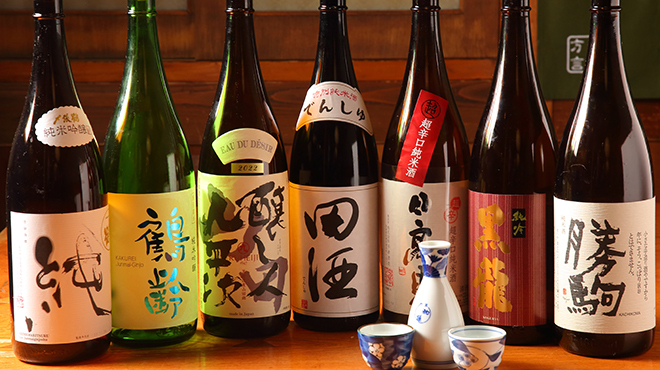 Sakata ya - ドリンク写真:こだわりの日本酒