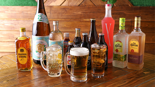 Nikutoremonsawataishuusakabarerere - メイン写真:生ビール、ハイパール、ボトルもあります