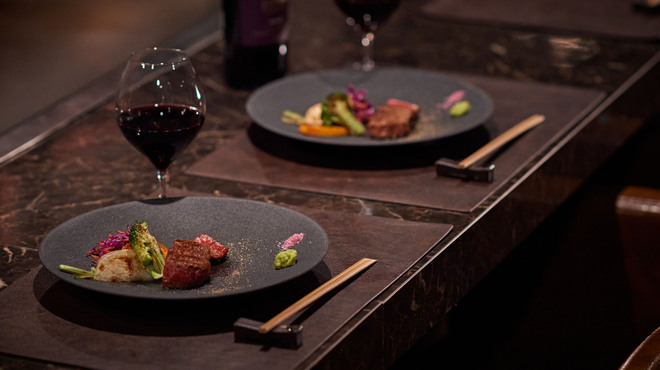 鉄板焼さざん - メイン写真: