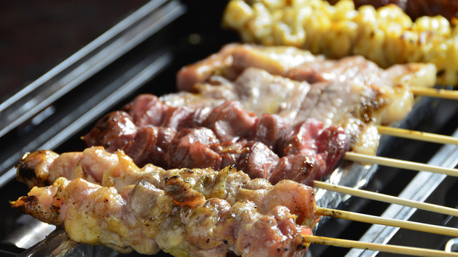 長州屋瓦 湯田店 - 奢華使用新鮮的「長州雞」製作的『烤雞串』