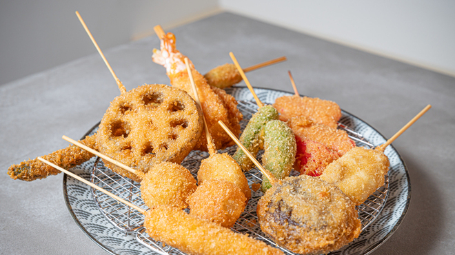 Kushikatsu Semmon Ten - 料理写真:フード 盛り合わせ