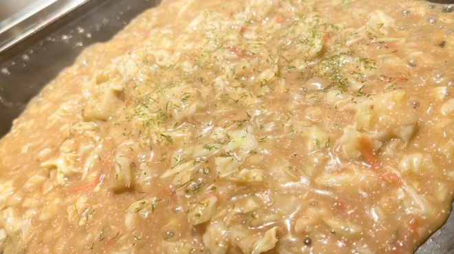 Okonomiyaki Sachi - 料理写真:明太もちチーズもんじゃ