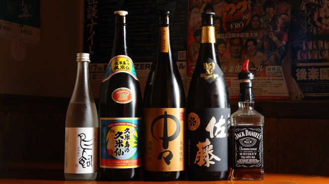ほんま門  - メイン写真:お酒集合