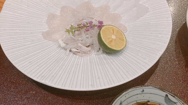 日本橋逢坂 - 料理写真:とらふぐ  あおりいか