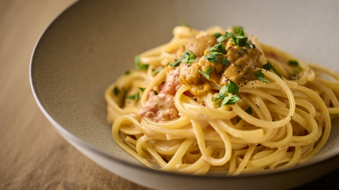 SiESOL - 料理写真:雲丹のトマトクリームソース