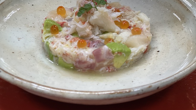 米村 - 料理写真:蟹テリーヌ