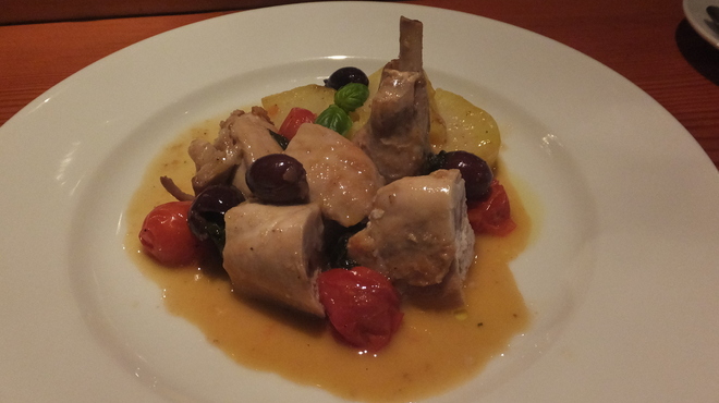 京町家イタリアンろんくす - 料理写真:兎もも肉のイスキア風