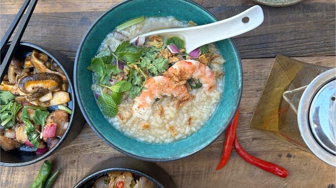 タイ料理とチーズケーキ チャップストックガーデン - 料理写真: