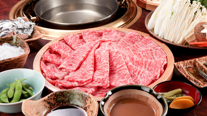 Rogu Tei Hon Ten - 国産和牛しゃぶしゃぶコース６900円